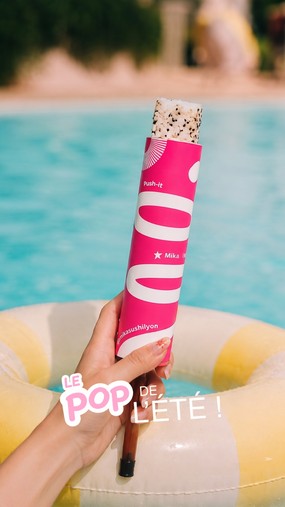 Sushi Push Pop Mika Sushi
